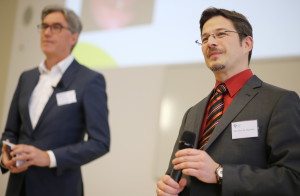 Dr. Tilman Genz und PD Dr. Kaid Darwiche standen Rede und Antwort.